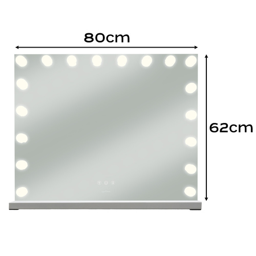 Kosmetinis veidrodis soulima 108 led 80x62 cm 1