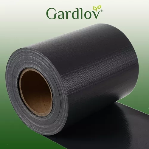 Tvoros juosta gardlov pvc 19cm x 35m 450g/m2 antracitas