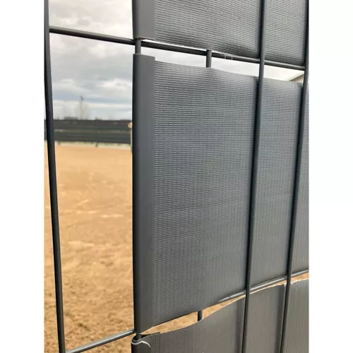 Tvoros juosta gardlov pvc 19cm x 35m 450g/m2 antracitas