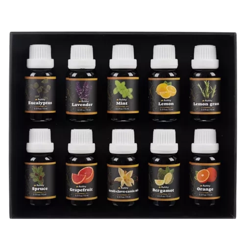 Eterinis aliejus - rinkinyje 10 vnt. 15 ml ruhhy 21938