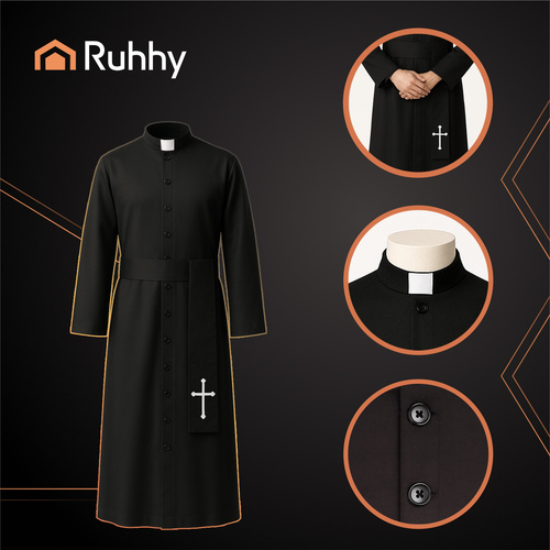 Kunigo kostiumas ruhhy xl/xxl