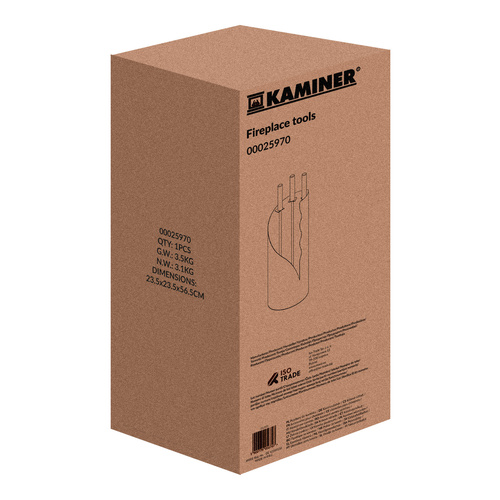 Židinio įrankių rinkinys kaminer 25970, 4 dalys 1