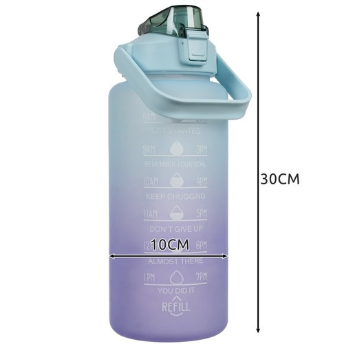 Motyvacinis vandens butelis 2l 2