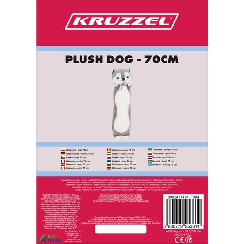 Pliušinis šuo kruzzel 70 cm