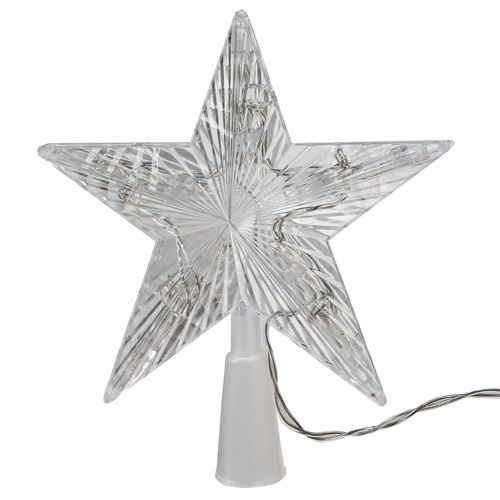 Led kalėdų eglutės žvaigždė 20x17 cm, 10 led, šiltai balta 2