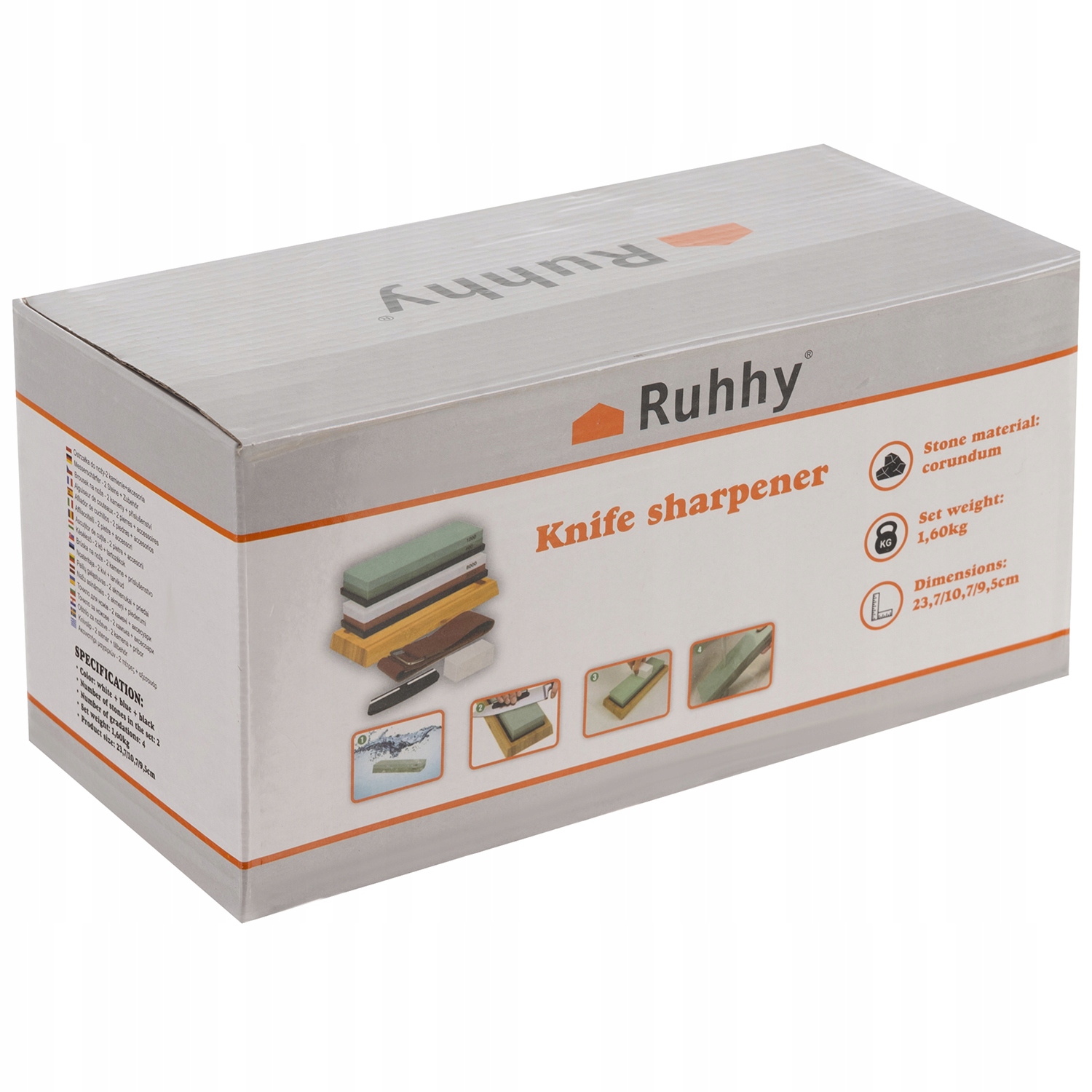 Ruhhy peilių galąstuvų rinkinys 9in1 kaina