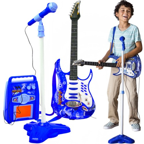 Muzikinių instrumentų rinkinys kruzzel 22409, mėlynas