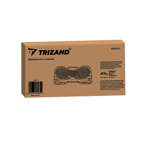 Badmintono rinkinys su lagaminu trizand 25515