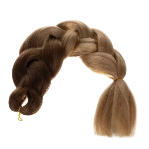 Madingos blondinės ombre sintetinės pynės 60 cm