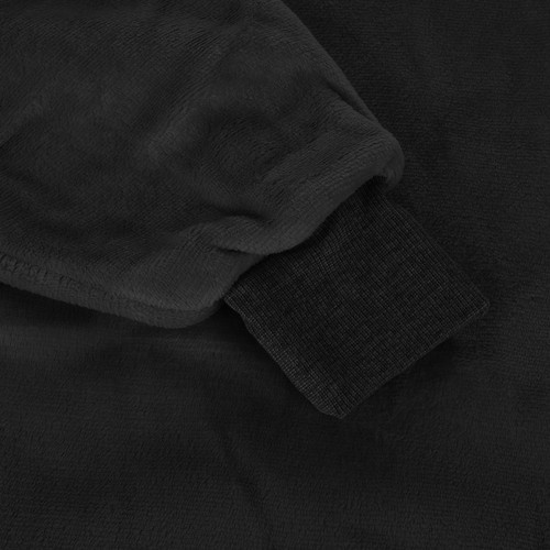 Pledas-megztinis xxl juoda flanelinė