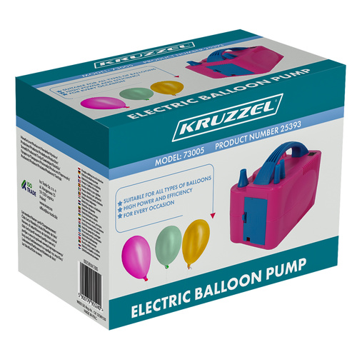 Elektrinė balionų pompa kruzzel 25393, 600w