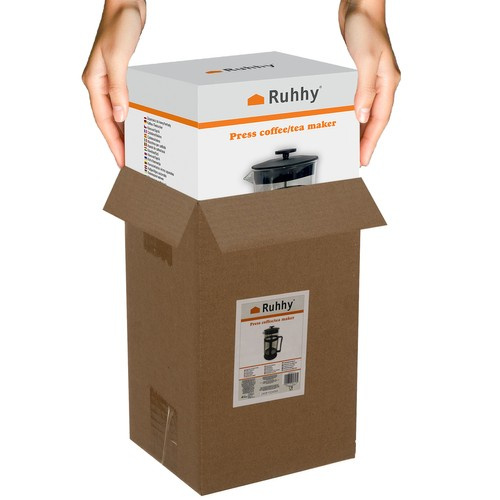 Arbatinukas ruhhy 24565, 1 l talpa, nerūdijančio plieno filtras