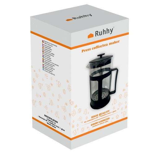 Arbatinukas ruhhy 24565, 1 l talpa, nerūdijančio plieno filtras