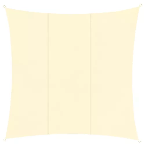 Šešėlinė burė 3,6x3,6 m, smėlio spalvos