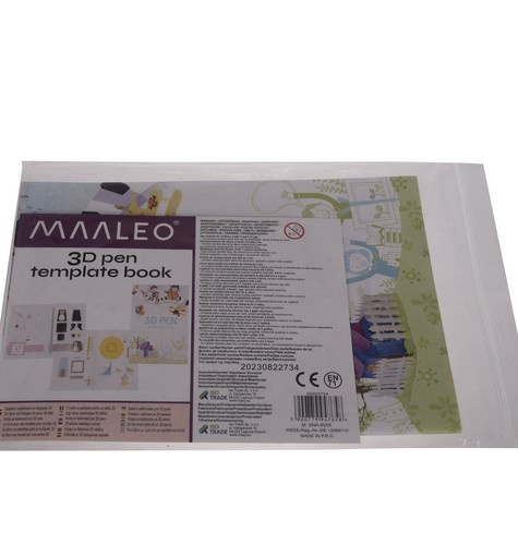 Knyga šablonams maaleo 22734 3d rašikliui