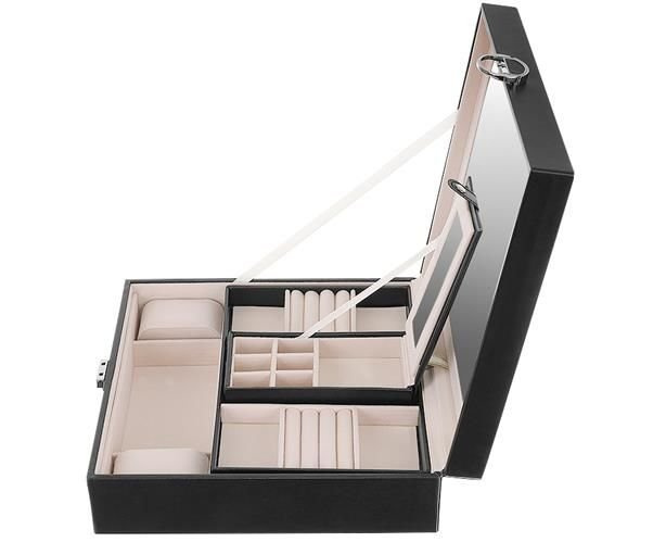 Papuošalų dėžutė - juoda beautylushh