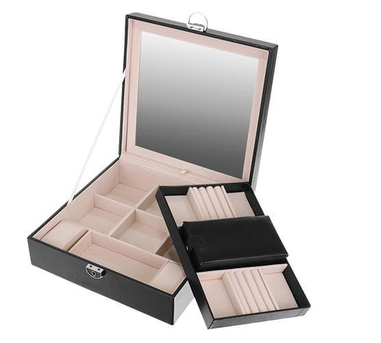 Papuošalų dėžutė - juoda beautylushh
