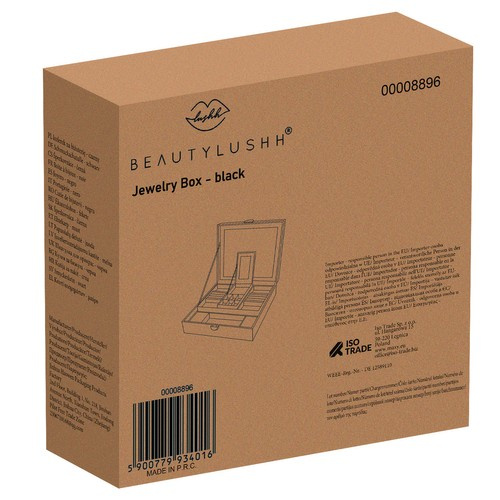 Papuošalų dėžutė - juoda beautylushh