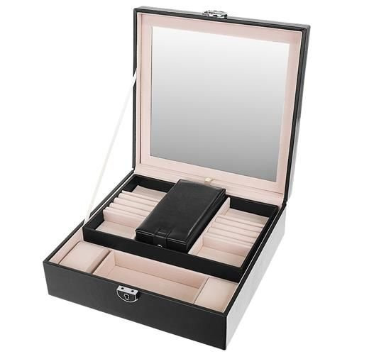 Papuošalų dėžutė - juoda beautylushh