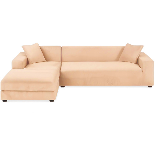 Lovos užvalkalas 190-230 cm smėlio spalvos