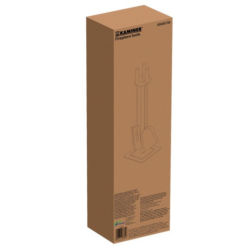 Matinis židinio įrankių rinkinys 60x15 cm