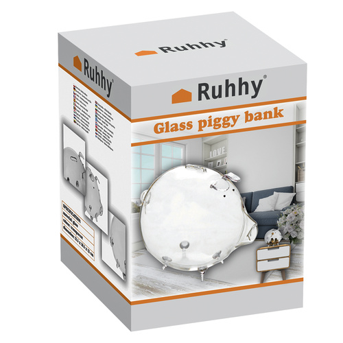 Stiklinė taupyklė ruhhy 22588