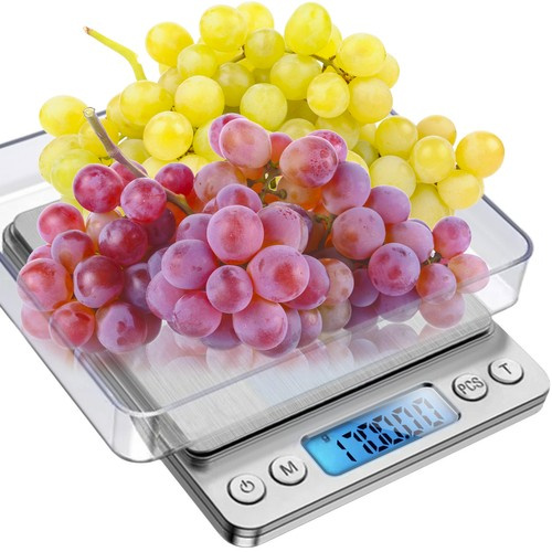 Virtuvinės svarstyklės su lcd ekranu