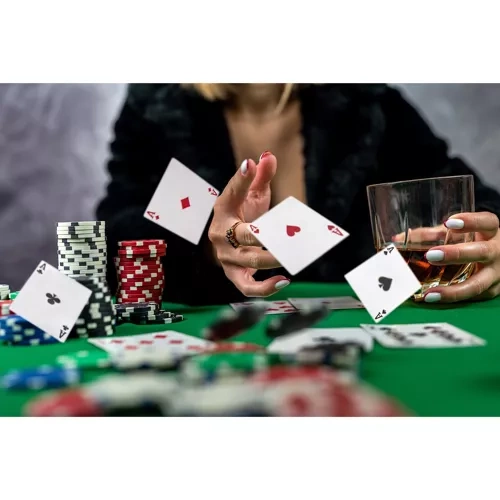 Pokerio rinkinys lagamine 500 žetonų 23529