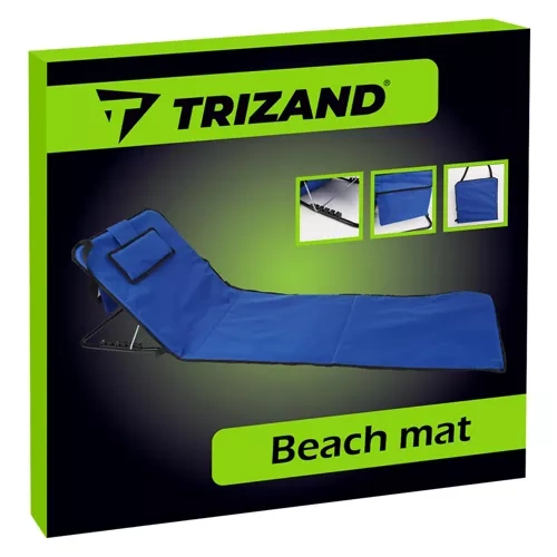 Paplūdimio kilimėlis su atlošu + trizand 23617 pagalvė