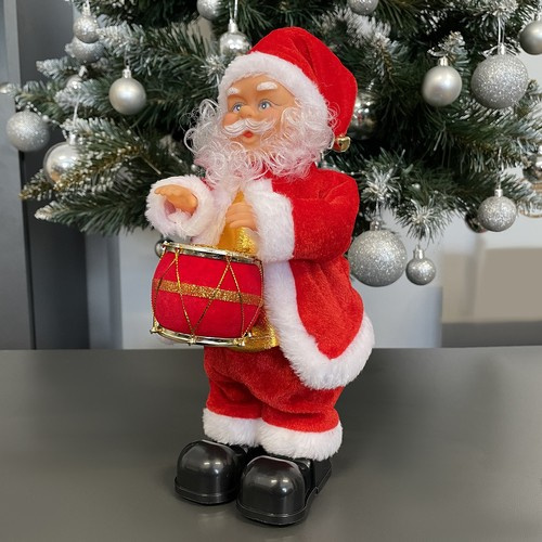 Žaidžiantis kalėdų senelis – figūrėlė 30cm ruhhy 22162