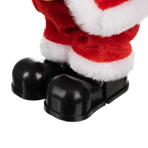 Žaidžiantis kalėdų senelis – figūrėlė 30cm ruhhy 22162