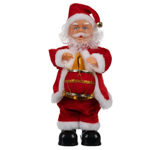 Žaidžiantis kalėdų senelis – figūrėlė 30cm ruhhy 22162