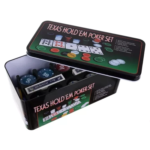 Pokerio rinkinys, 200 žetonų