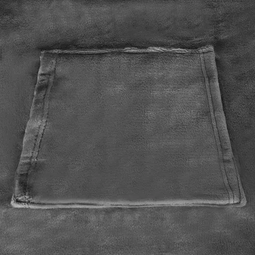 Pledas su rankovėmis, xxl, pilka, 210x210 cm