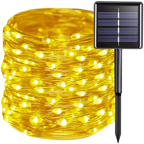 Saulės girlianda 15m ip44 150 led