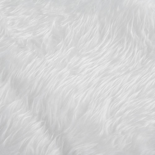 Kalėdinės eglutės kilimėlis 150 cm, baltas, 100% poliesteris