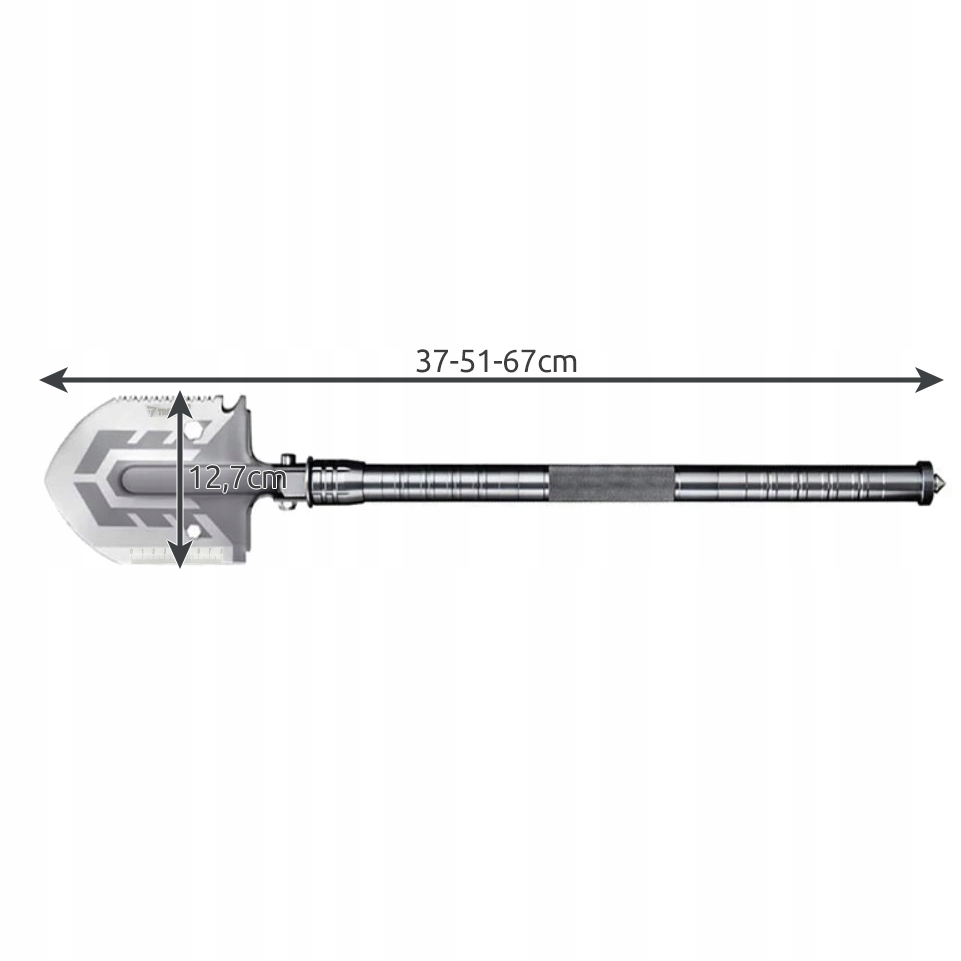 Sulankstomas kastuvas 16w1 Trizand 22640
