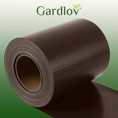 Tvoros juosta gardlov 19cm x 3500cm pvc ruda
