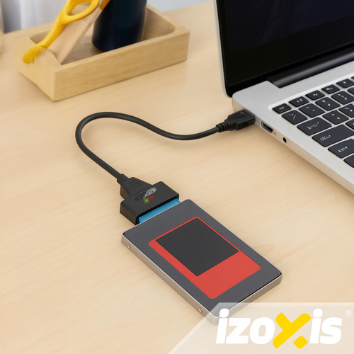 Adapteris usb į sata 3.0 izoxis su greitu duomenų perdavimu