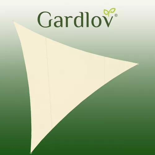 Šešėlinė burė 4x4x4 m smėlio spalvos gardlov