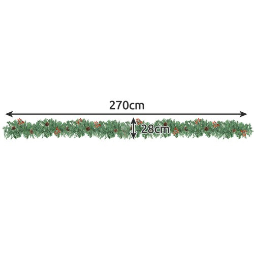 Kalėdinė girlianda, 50led, 2.7 m