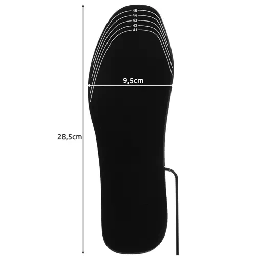 Šildomi usb vidpadžiai batams, dydis 41-46