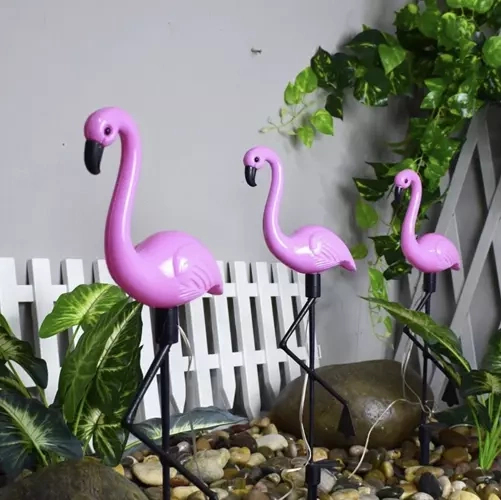 Saulės sodo lempa - flamingas gardlov 21151