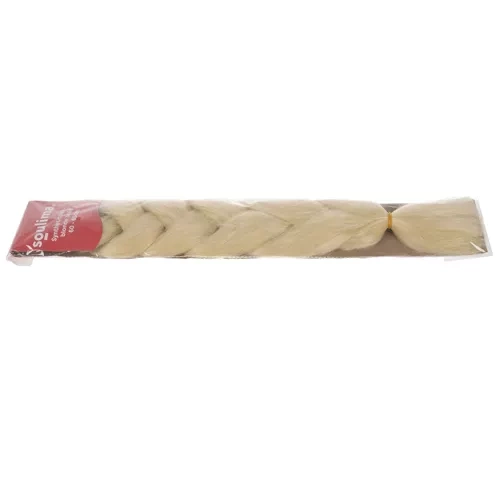 Sintetinis plaukų pluoštas šviesiai blondinė 60 cm