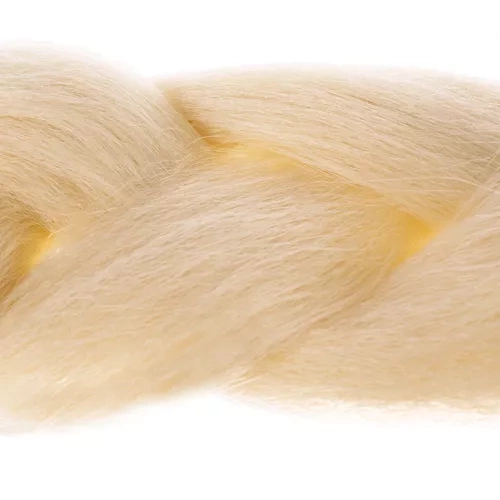 Sintetinis plaukų pluoštas šviesiai blondinė 60 cm