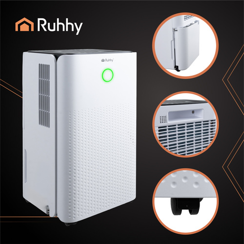 Oro sausintuvas ruhhy 12 l/24 val., wifi, 30 m²