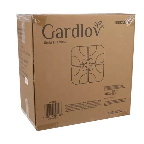 Sodo skėčio pagrindas gardlov 23797, 60 l, juodas