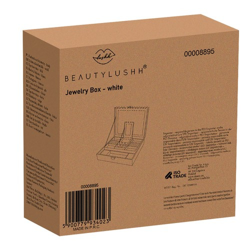 Papuošalų dėžutė - balta beautylushh