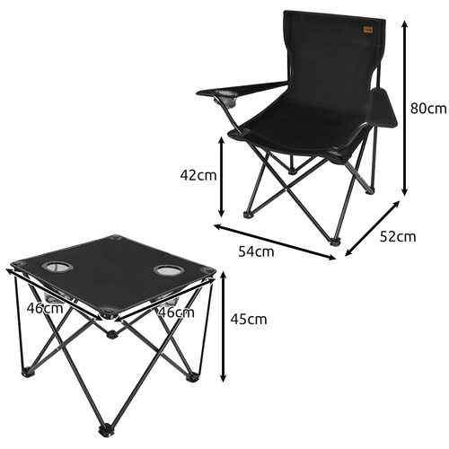 Žvejybos stalas + dvi kėdės 25468