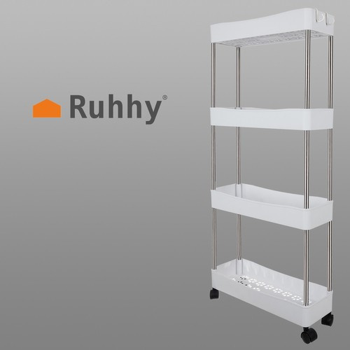 Vonios lentyna ant ratukų ruhhy 24291